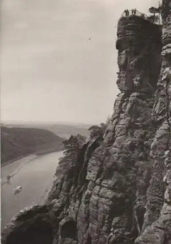 Sächsische Schweiz - Basteifelsen - 1973