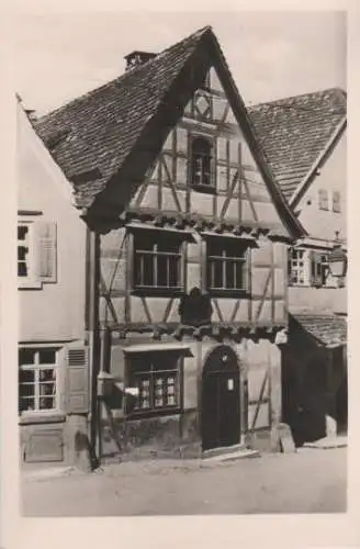 Marbach - Schillers Geburtshaus - ca. 1955