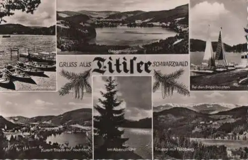 Titisee - u.a. im Abendlicht - 1959