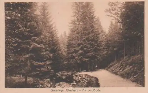 Braunlage Harz - An der Bode - ca. 1935