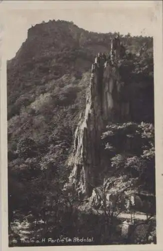 Thale - Partie im Bodetal - ca. 1950