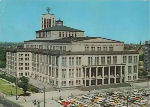 Leipzig - Opernhaus am Karl-Marx-Platz - 1979