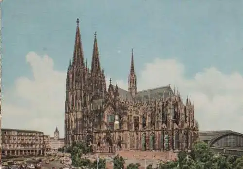 Köln - Dom-Südseite - ca. 1965