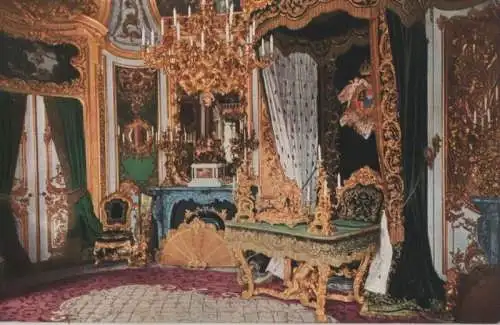 Ettal, Linderhof - Schloss, Arbeitszimmer - ca. 1935