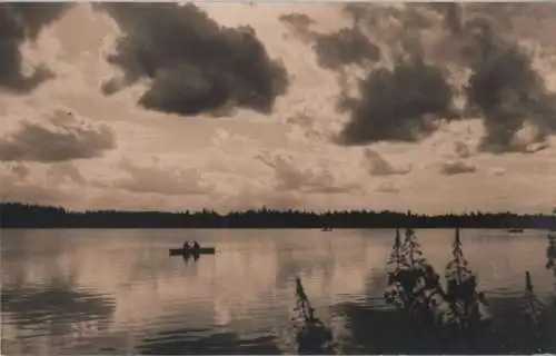 Altenberg - Abendstimmung am großen Galgenteich - 1967