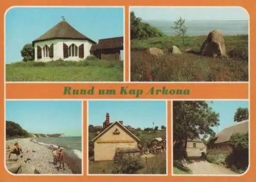 Rügen, Kap Arkona - u.a. Räsembarg - 1984