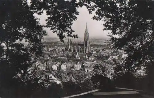 Ulm - Durchblick auf Stadt - 1956