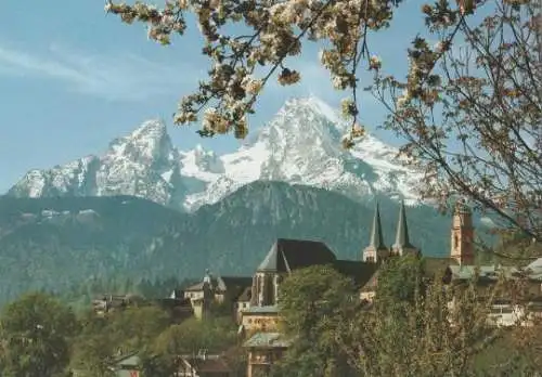 Berchtesgaden mit Watzmann - ca. 1985