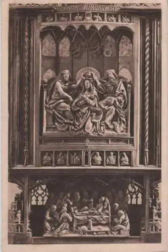 Rothenburg - Jakobskirche, Marienaltar - ca. 1935