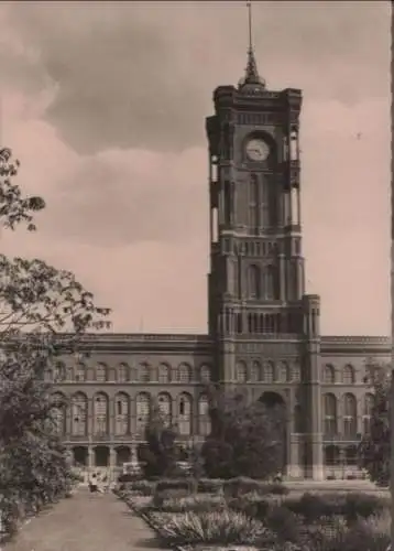 Berlin-Mitte, Rotes Rathaus - 1963