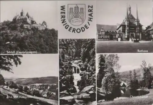 Wernigerode - u.a. Rathaus - 1979