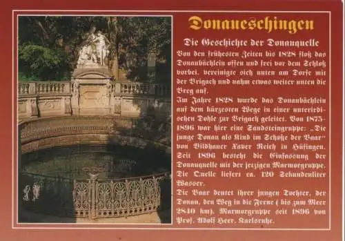 Donaueschingen - mit Kurzchronik - ca. 1995