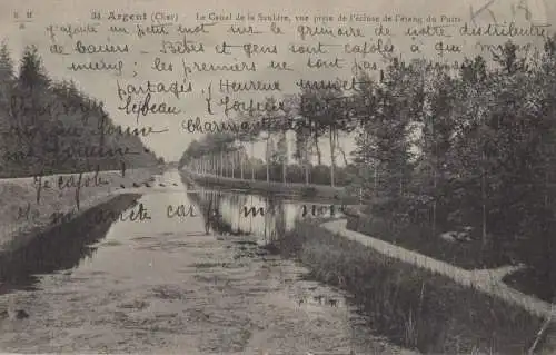 Frankreich - Argent-sur-Sauldre - Frankreich - Le canal de la Sauldre