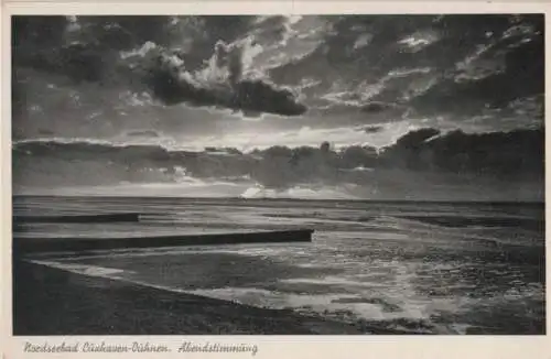 Cuxhaven-Duhnen - Abendstimmung - ca. 1955