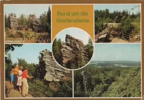 Greifensteine - 5 Teilbilder - 1986