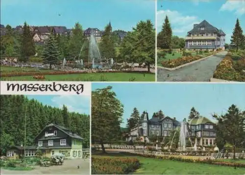 Masserberg - u.a. Kurpark - ca. 1975