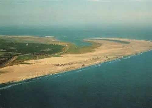 St. Peter-Ording - breite Sandbank von Nordwesten - ca. 1985