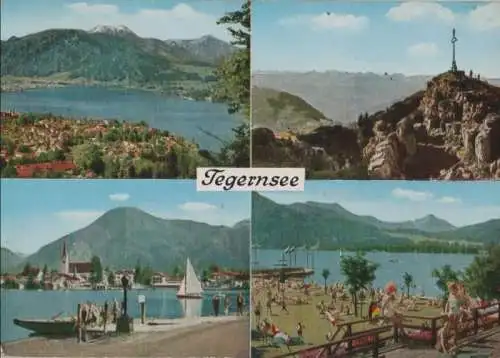 Tegernsee - u.a. Rottach-Egern mit Wallsee - 1972