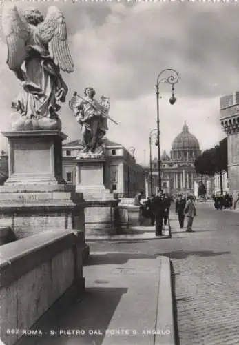 Italien - Italien - Roma Rom - S. Pietro dal Ponte S. Angelo - 1951