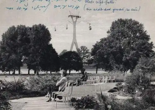 Köln - Rheinpark mit Gondelbahn