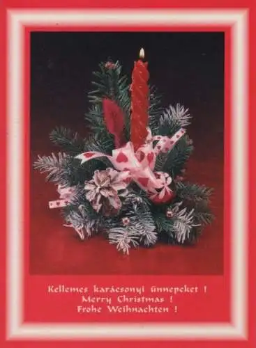 Frohe Weihnachten mehrsprachig