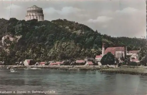 Kelheim mit Befreiungshalle - 1958