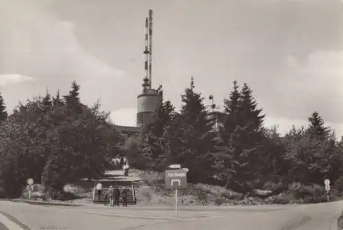 Inselsberg - Blick zum Gipfel