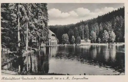 Freudenstadt Schwarzwald Langenwaldsee - 1954