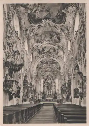 Rottenbuch - Kirche Rottenbach - Hochaltar - 1956