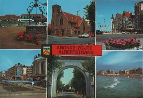 Belgien - Belgien - Knokke - Zoute, Albertstrand - 1981