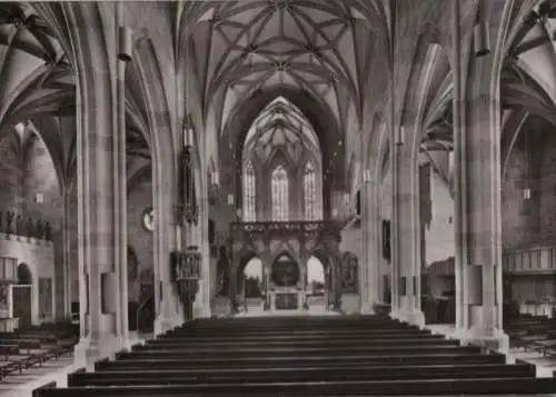 Tübingen - Evang. Stiftskirche nach Erneuerung - ca. 1960