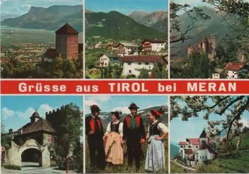 Italien - Italien - Meran - Merano - Grüße aus Tirol - ca. 1980