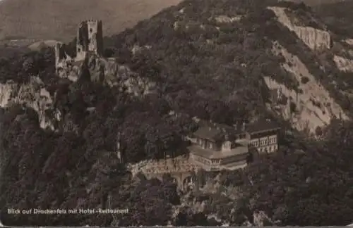 Drachenfels - mit Hotel-Restaurant - 1957