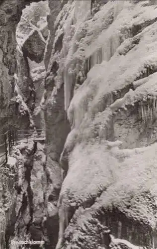 Breitachklamm - im Winter