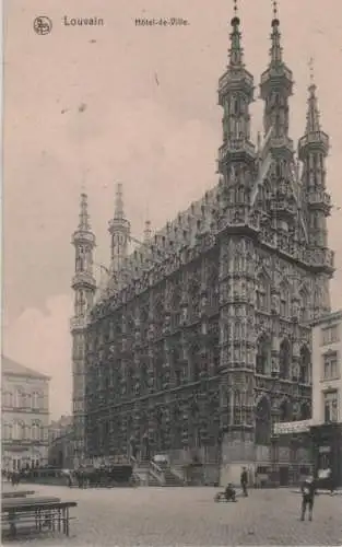 Belgien - Belgien - Louvain-la-Neuve - Hotel-de-Ville - ca. 1935