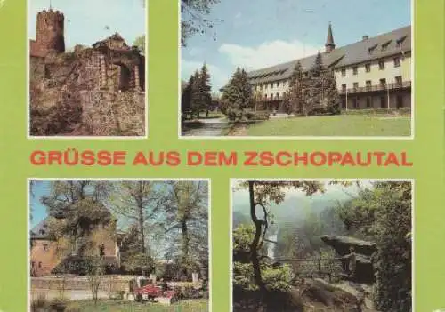 Wolkenstein - Zschopautal u.a. Schloss - 1965