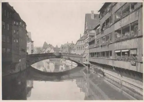 Nürnberg - Fleischbrücke - ca. 1955