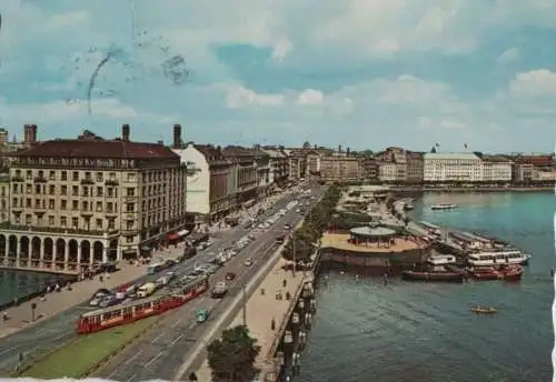 Hamburg - Jungfernstieg - 1961