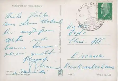 Rudolstadt - mit Heidecksburg