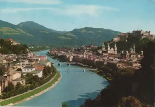 Österreich - Österreich - Salzburg - mit Salzach - 1973