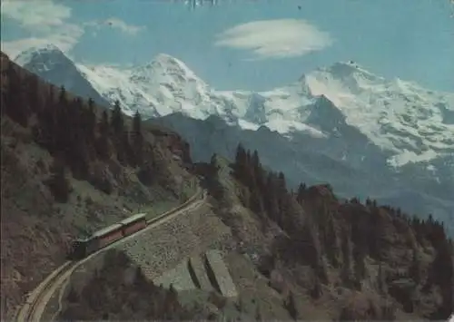 Schweiz - Schweiz - Interlaken - Schynige-Platte-Bahn - 1957