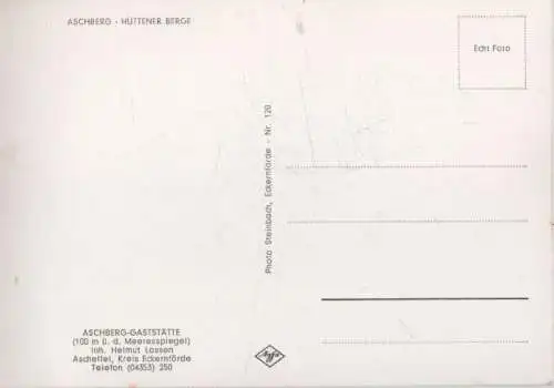 Ascheffel - Aschberg, Bismarckdenkmal