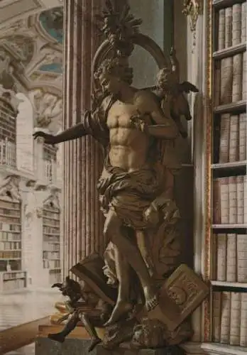 Österreich - Österreich - Admont - Stiftsbibliothek, Das Gesicht - ca. 1985