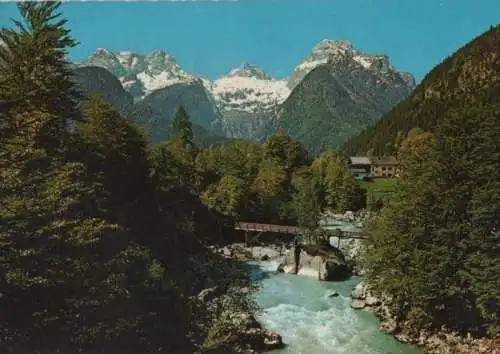 Österreich - Österreich - Lofer - Saalcachschlucht mit Teufelssteg - ca. 1980