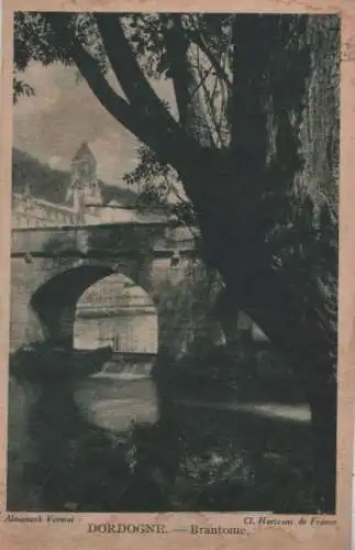 Frankreich - Brantome - Frankreich - Brücke