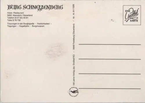 Attendorn - Burghotel Schnellenberg