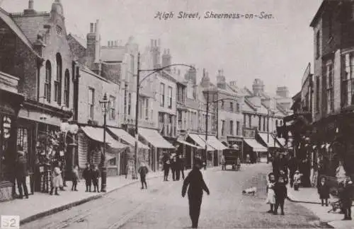 Großbritannien - Großbritannien - Sheerness-on-Sea - [REPRINT] High Street - ca. 1985