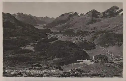 Schweiz - Schweiz - Muottas Muragl - Blick gegen Oberengadin - ca. 1950