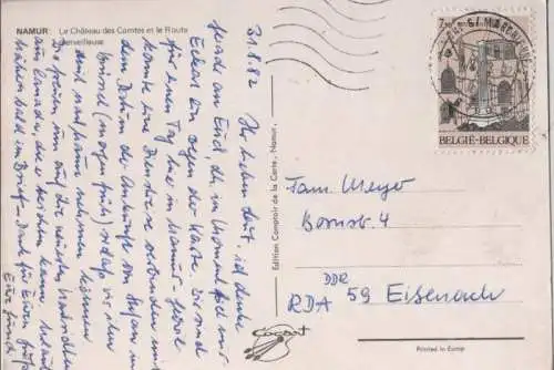 Belgien - Namur - Belgien - Chateau