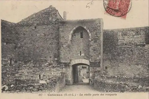 Frankreich - Cuiseaux - Frankreich - Vieille porte des remparts